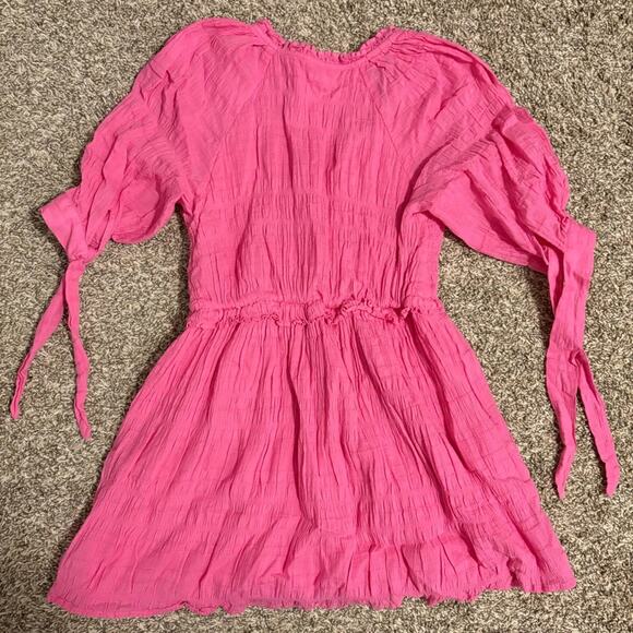 Lovers and Friends Finnegan Mini Dress in Fuchsia - Picture 4 of 8